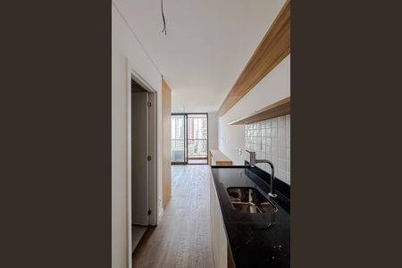 Studio para alugar com 23m², 1 quarto e sem vaga Studio para alugar com 23m², 1 quarto e sem vagaCozinha