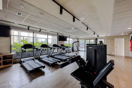 Studio para alugar com 23m², 1 quarto e sem vaga Studio para alugar com 23m², 1 quarto e sem vagaÁrea comum - Academia