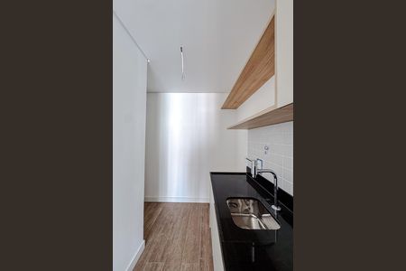 Cozinha de kitnet/studio para alugar com 1 quarto, 23m² em Vila Gomes Cardim, São Paulo