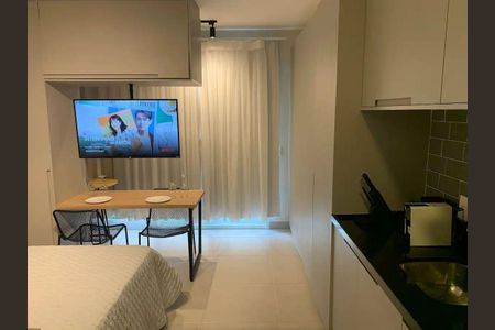 Apartamento à venda com 25m², 1 quarto e sem vaga