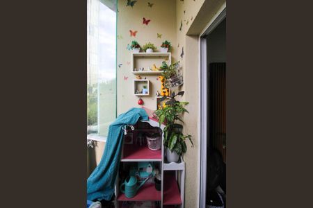 Varanda  de apartamento à venda com 3 quartos, 68m² em Jardim Caner, Taboão da Serra