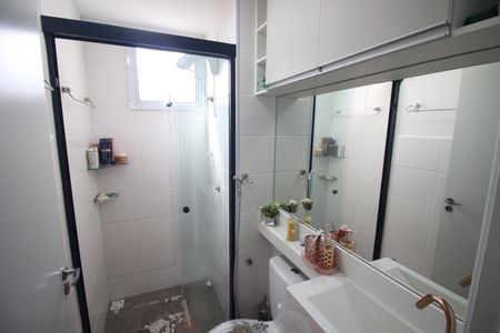 Banheiro de apartamento para alugar com 1 quarto, 45m² em Santa Maria, Belo Horizonte