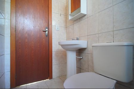 Banheiro de kitnet/studio para alugar com 1 quarto, 60m² em Centro, São Leopoldo