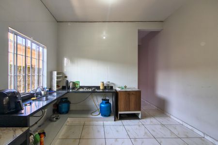 Cozinha de casa para alugar com 2 quartos, 84m² em Anhanguera, Praia Grande