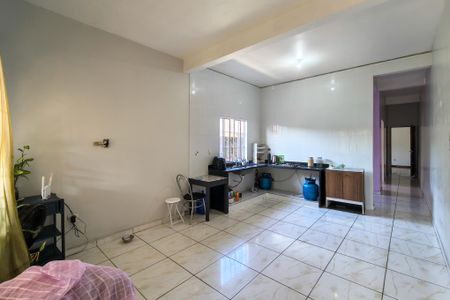 Sala/Cozinha de casa para alugar com 2 quartos, 84m² em Anhanguera, Praia Grande