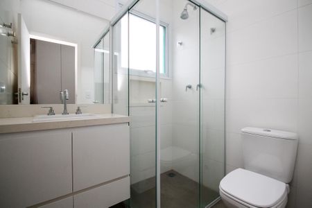 Casa de condomínio para alugar com 110m², 3 quartos e 2 vagasBanheiro Suíte