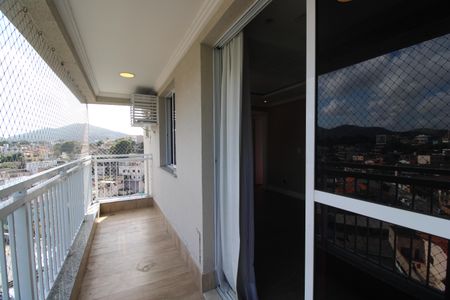 Sala - Varanda de apartamento para alugar com 3 quartos, 169m² em Taquara, Rio de Janeiro