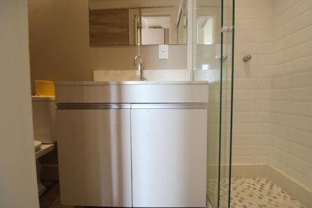 Apartamento à venda com 169m², 3 quartos e 2 vagasBanheiro da suíte 