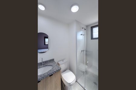 Studio para alugar com 30m², 1 quarto e sem vagaBanheiro da Suíte