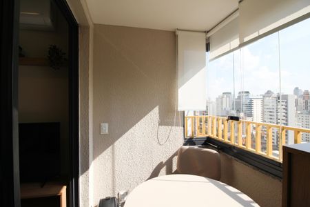 Varanda de apartamento à venda com 1 quarto, 27m² em Vila Olímpia, São Paulo