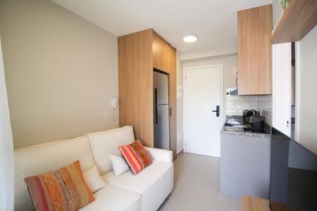 Sala de apartamento à venda com 1 quarto, 27m² em Vila Olímpia, São Paulo