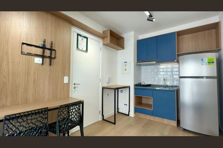 Studio para alugar com 26m², 1 quarto e sem vaga Studio para alugar com 26m², 1 quarto e sem vagaSala