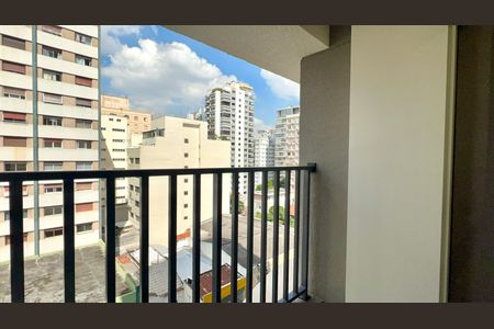 Studio para alugar com 26m², 1 quarto e sem vaga Studio para alugar com 26m², 1 quarto e sem vagaVaranda