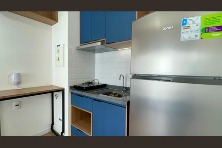 Studio para alugar com 26m², 1 quarto e sem vaga Studio para alugar com 26m², 1 quarto e sem vagaCozinha