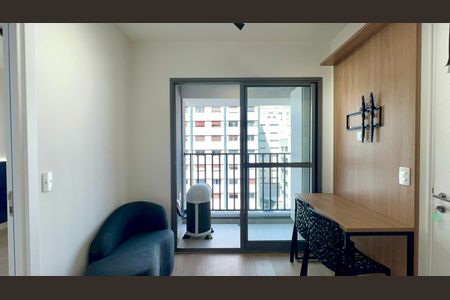 Studio para alugar com 26m², 1 quarto e sem vaga Studio para alugar com 26m², 1 quarto e sem vagaSala