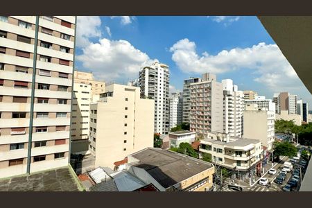 Studio para alugar com 26m², 1 quarto e sem vaga Studio para alugar com 26m², 1 quarto e sem vagaVista da Varanda