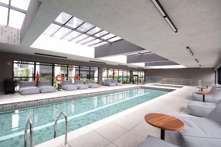 Apartamento à venda com 50m², 2 quartos e 2 vagas Apartamento à venda com 50m², 2 quartos e 2 vagasÁrea comum - Piscina