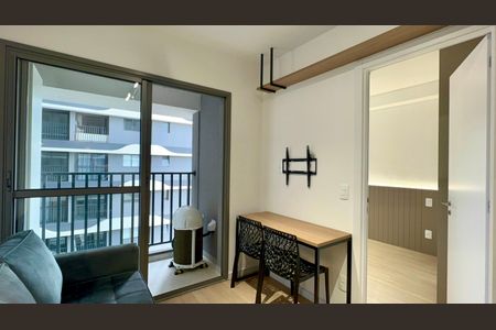 Studio para alugar com 26m², 1 quarto e sem vaga Studio para alugar com 26m², 1 quarto e sem vagaSala