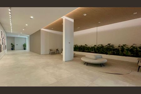 Studio para alugar com 26m², 1 quarto e sem vaga Studio para alugar com 26m², 1 quarto e sem vagaHall de entrada