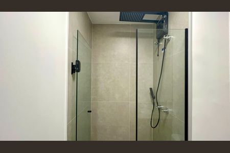 Studio para alugar com 26m², 1 quarto e sem vaga Studio para alugar com 26m², 1 quarto e sem vagaBanheiro da Suíte