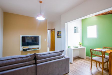 Sala de apartamento para alugar com 2 quartos, 47m² em Vila Valparaíso, Santo André