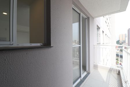 Varanda Sala de apartamento para alugar com 2 quartos, 42m² em Jardim, Santo André