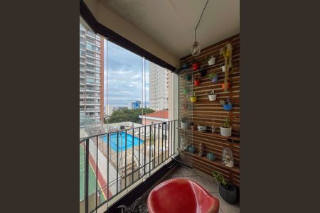 Varanda de apartamento à venda com 3 quartos, 68m² em Vila Brasilio Machado, São Paulo
