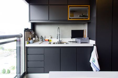 Apartamento à venda com 78m², 2 quartos e 2 vagasCozinha Gourmet