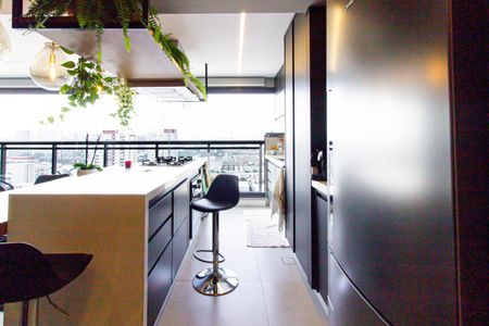 Apartamento à venda com 78m², 2 quartos e 2 vagasCozinha Gourmet