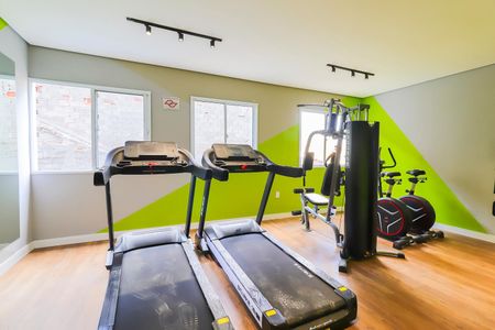 Apartamento para alugar com 17m², 1 quarto e sem vaga Apartamento para alugar com 17m², 1 quarto e sem vagaÁrea comum - Academia