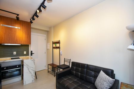 Studio para alugar com 28m², 1 quarto e 1 vagaSala de estar