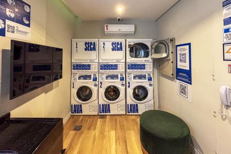 Studio para alugar com 28m², 1 quarto e 1 vagalavanderia