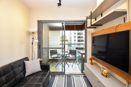 Studio para alugar com 28m², 1 quarto e 1 vagaSala de estar