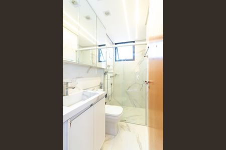 Banheiro suite 1 de apartamento para alugar com 2 quartos, 170m² em Belvedere, Belo Horizonte