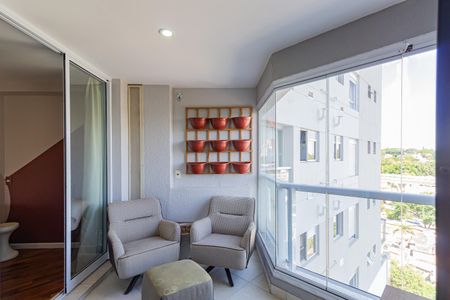 Apartamento para alugar com 49m², 1 quarto e 1 vaga Apartamento para alugar com 49m², 1 quarto e 1 vagaVaranda