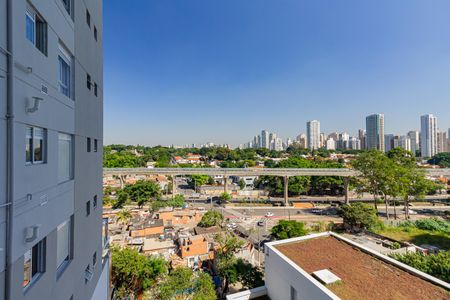 Vista da Varanda de apartamento para alugar com 1 quarto, 49m² em Campo Belo, São Paulo