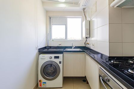 Apartamento para alugar com 49m², 1 quarto e 1 vaga Apartamento para alugar com 49m², 1 quarto e 1 vagaDetalhe da area de serviço