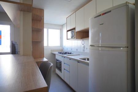 Cozinha  de apartamento para alugar com 1 quarto, 49m² em Boa Vista, Porto Alegre