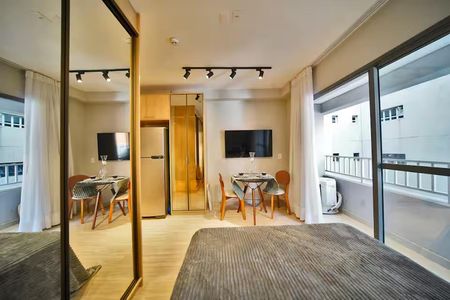 Apartamento para alugar com 28m², 1 quarto e sem vaga Apartamento para alugar com 28m², 1 quarto e sem vagaSala/Quarto
