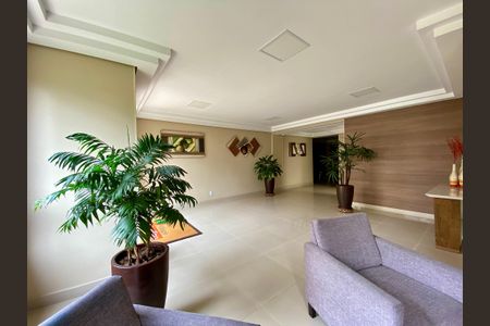 Apartamento para alugar com 63m², 2 quartos e 2 vagasHall social