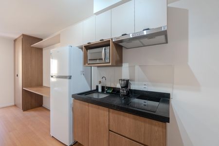 Studio para alugar com 25m², 1 quarto e sem vagaCozinha