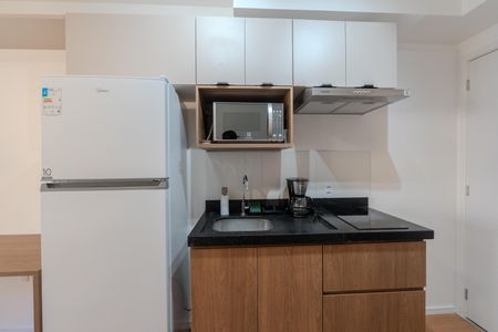 Studio para alugar com 25m², 1 quarto e sem vagaCozinha