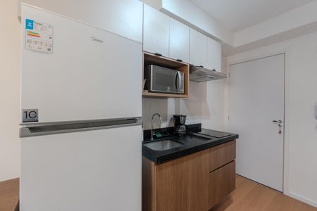 Studio para alugar com 25m², 1 quarto e sem vagaCozinha