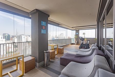 Studio para alugar com 30m², 1 quarto e 1 vaga Studio para alugar com 30m², 1 quarto e 1 vagaRooftop