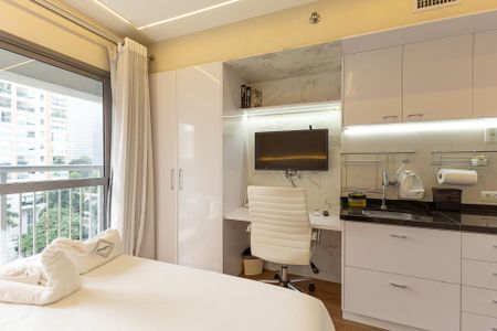 Studio de kitnet/studio para alugar com 1 quarto, 21m² em Indianópolis, São Paulo