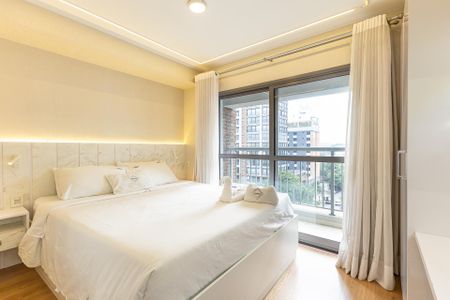 Studio de kitnet/studio para alugar com 1 quarto, 21m² em Indianópolis, São Paulo