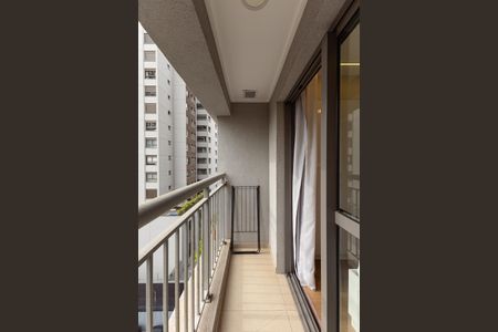Sacada de kitnet/studio para alugar com 1 quarto, 21m² em Indianópolis, São Paulo