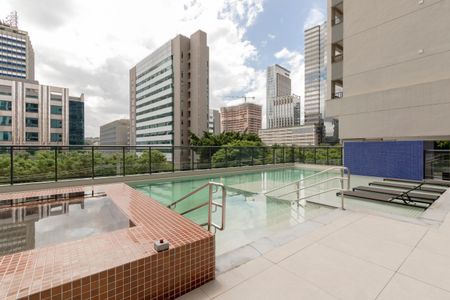 Studio para alugar com 24m², 1 quarto e sem vagaPiscina