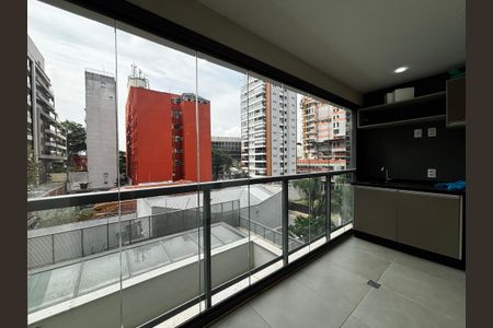 Varanda  de apartamento para alugar com 3 quartos, 72m² em Pinheiros, São Paulo
