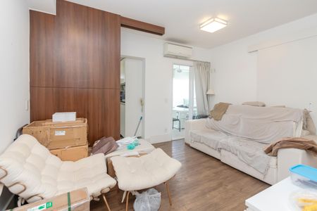 Sala de apartamento à venda com 2 quartos, 65m² em Cidade Monções, São Paulo